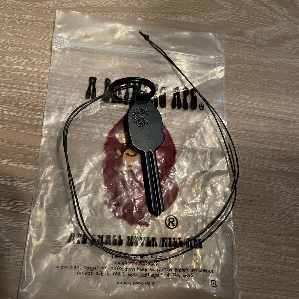 Bape Key (Black) Necklace
